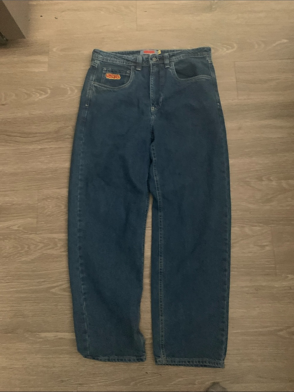 Empyre Men's Deep Blue Relaxed Jeans